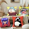 Пи Чан Рамма Мультячная Наволочка Диван Декоративный Дом Двусторонняя Печать Короткий Плюш Подушка Чехол на Подушку Праздничный Подарок