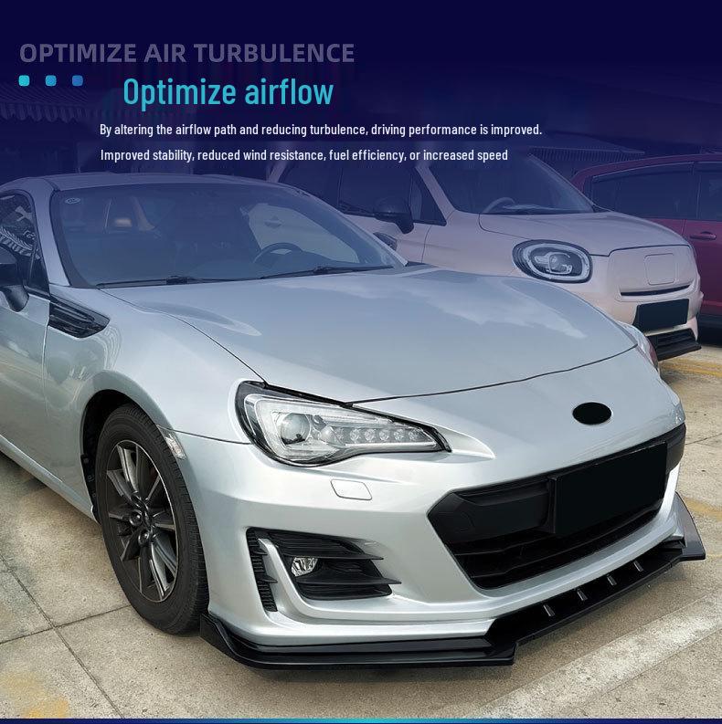 Передний сплиттер и угловые накладки Body Kit Спойлер для Subaru