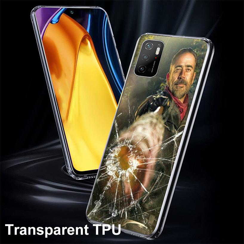 Negan The Walking Dead Phnoe Case for Xiaomi Poco X5 X6 X7 Pro X4 Gt F7 Ultra M8 M7 Redmi 15C 15 13C 13 12C 12 Unique Cover Coqu