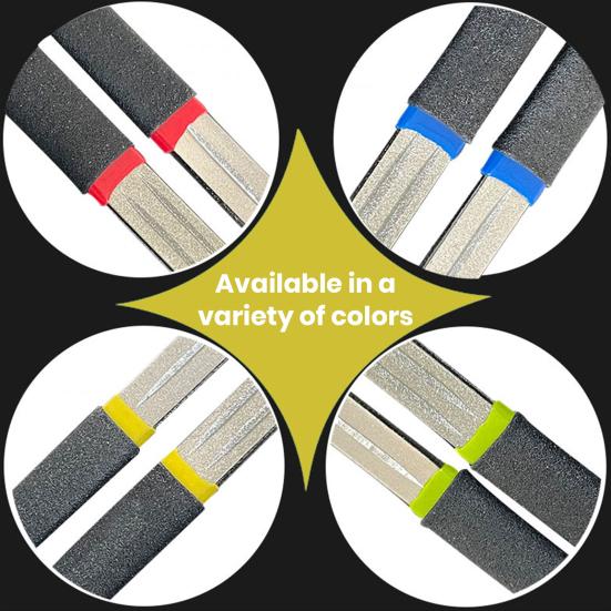 Fishing Whetstone Double Sided Fishing Hook Sharpener Fishhook Sharpening Grinding Stone Diamond-Material File Cutter Sharpening Tool Accessories