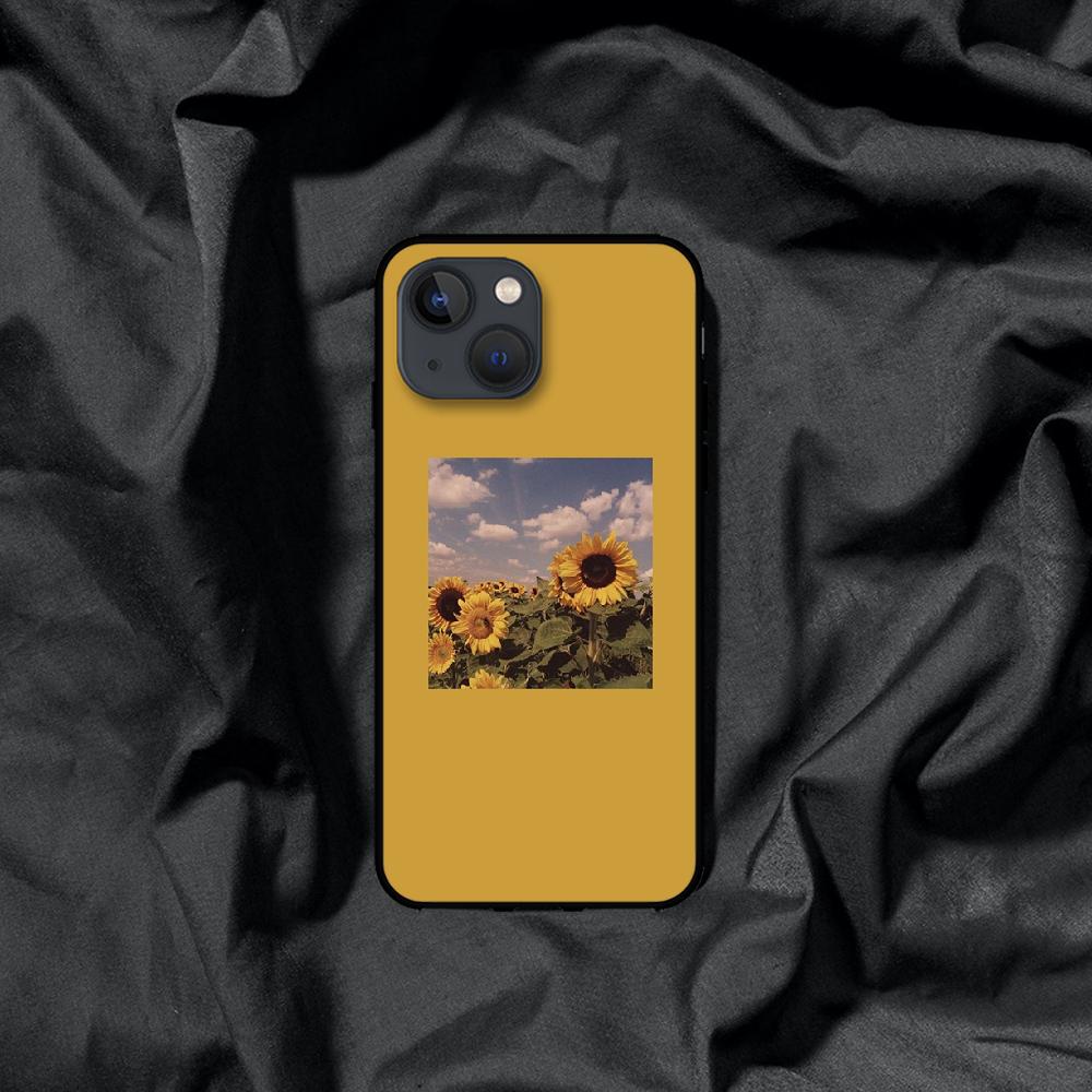 Чехол для телефона «Подсолнух» для iPhone Samsung Galaxy Redmi Xiaomi Oppo OnePlus Note SA 7 8 9 10 11 12 13 14 20 21 22 23 53 54 Pro Max Plus Ultra