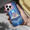 India Ganesha Elephant Phone Case For iPhone 16,15,14,17,13,12,11,Mini,Pro,SE,XS,MAX Pink Matte Silicone Cover