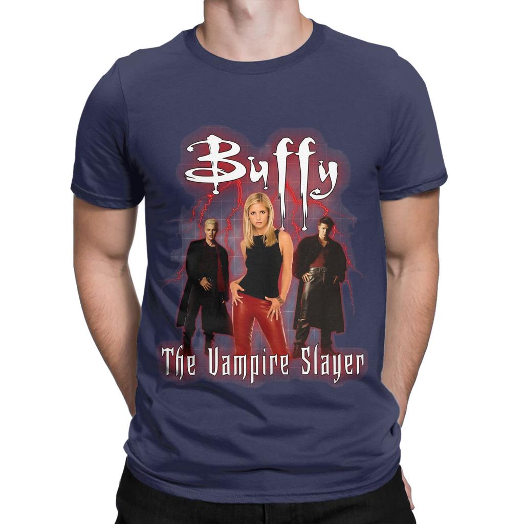 bBuffy The Vampire Slayer 1 Funny Graphic 100 Cotton TShirt Buffy The Vampire Slayer Band Tops Tees For Unisex