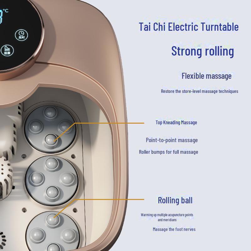 Multifunctional Heated Automatic Foot Massager