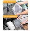 AirFryer Silicone Pot Oven Baking Tray Safe Reusable BBQ Barbecue Pad Plate Fried Pizza Basket Air Fryers Grill Pan Accessories