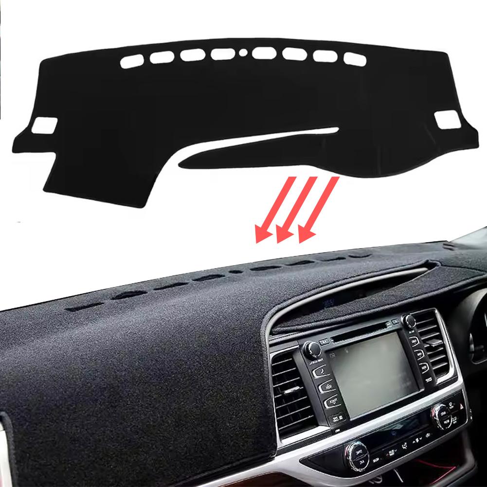 Коврик на приборную панель для Toyota Highlander XU50 Kluger 2014 2015 2016 2017 2018 2019 Солнцезащитный Защитный Ковер Панель Приборов Dash Pad Dashmat