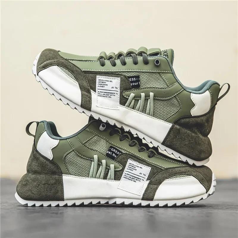 Модная обувь для мужчин, повседневная спортивная, трендовая, разработанная индивидуальность, эластичная, вулканизированная обувь, мужские кроссовки, удобная, дышащая обувь