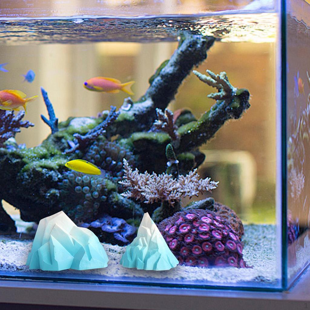 Украшение айсберга для аквариума, айсберг Aquascape для аквариума, украшение ландшафта