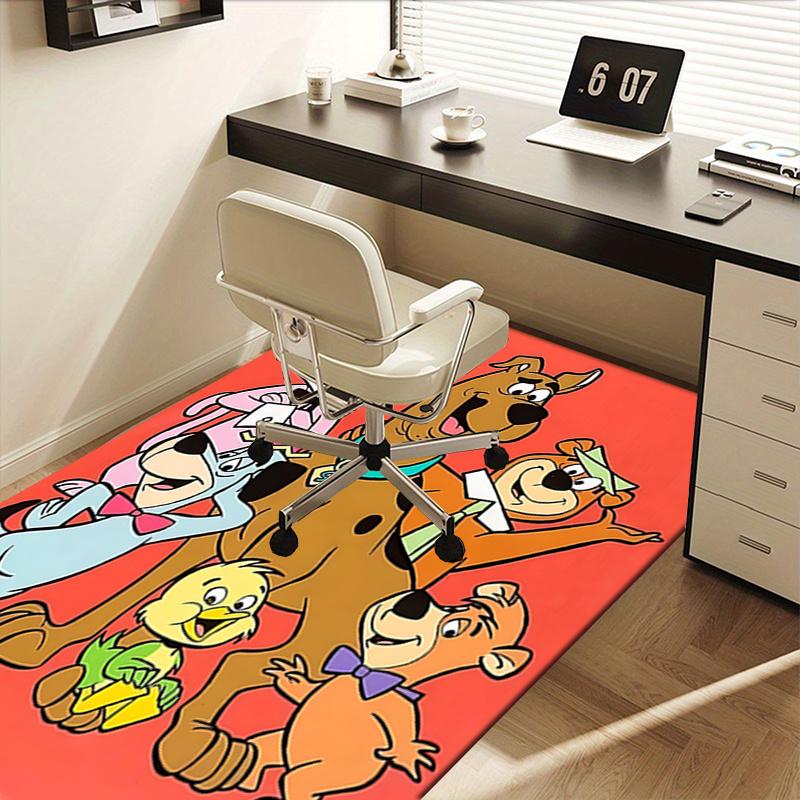 Коврик для офисного кресла Scooby-Doo: Домашний Декор, Ковер на Диван, Ковер в Офис, Подарок для Всех Комнат