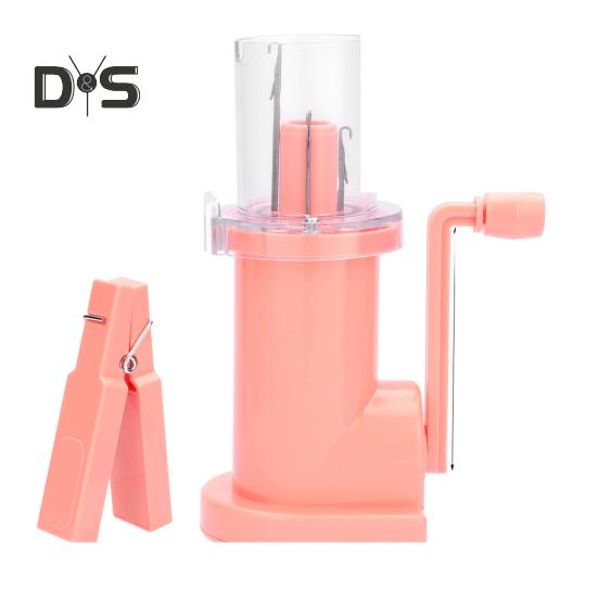 Ручная намотка шнура, компактный размер, эффективный органайзер для вязания шнура, портативная вязальная машина для самостоятельного изготовления катушек