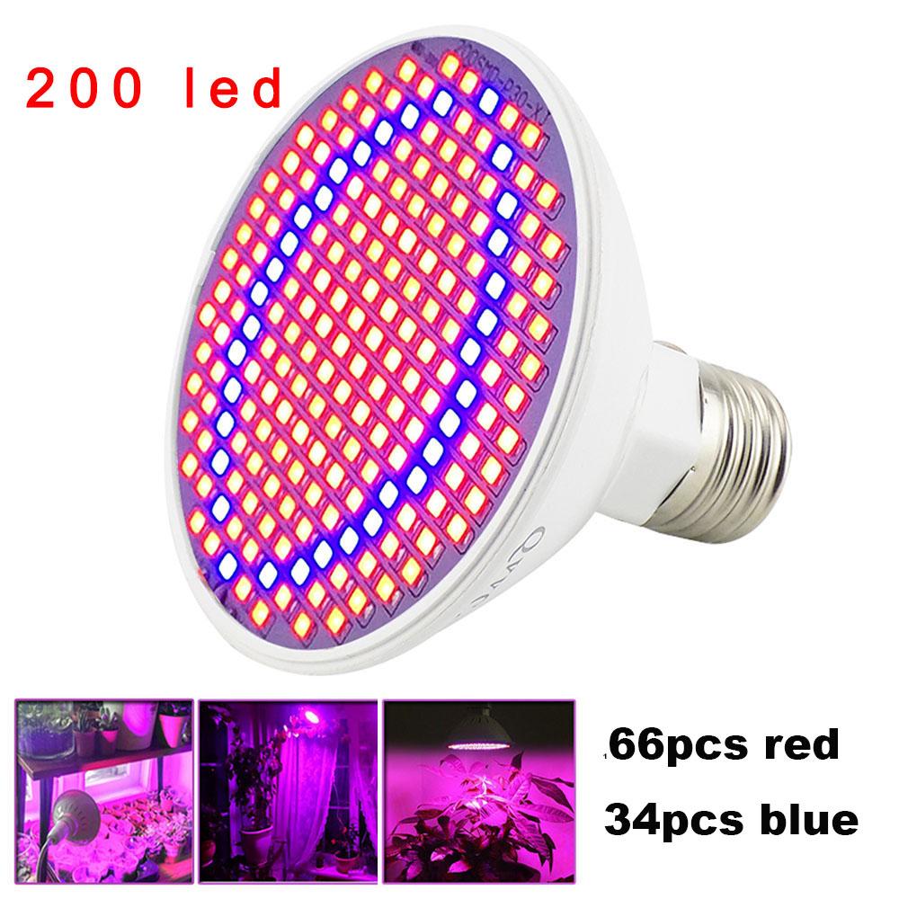 Светодиодная лампа для выращивания растений, полноспектральный свет для выращивания цветов, солнечная лампа для выращивания растений в теплицах