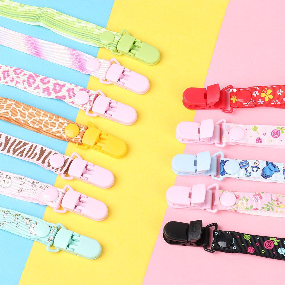 Rope Nipple Strap Infant Adjustable Length Pacifier Chain Baby Teething Soother Dummy Clips