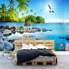 3d обои Морской пейзаж Пейзаж Настенная живопись Гостиная Спальня Домашний декор Настенная роспись