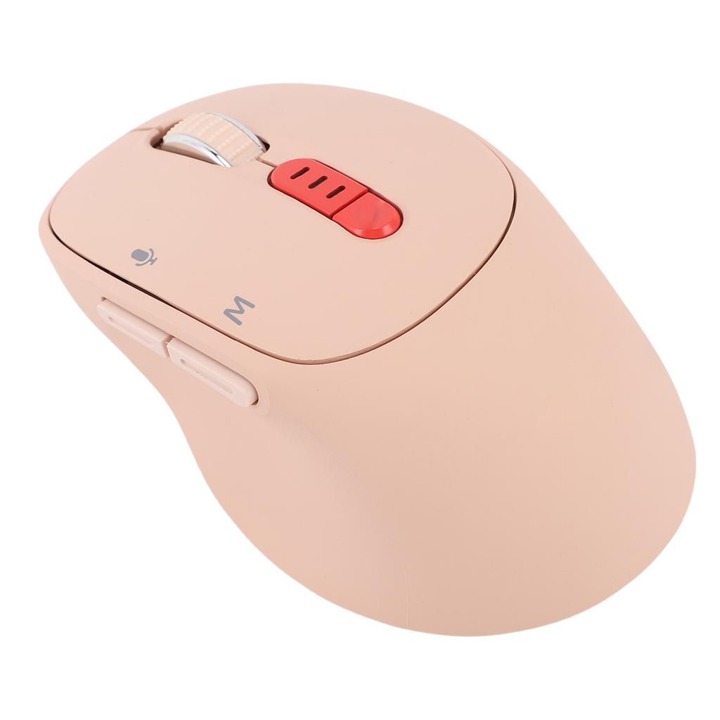 AI Voice Mouse for GPT 6 in 1 Voice Typing Translation Quiet Ergonomic Rechargeable Wireless Computer Mouse for Desktop PC
