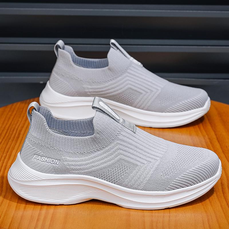 Mens Running Shoes Fashionable Outdoor Sports Comfortable Casual Sneakers Summer Breathable Mesh Jogging Shoes for Man
