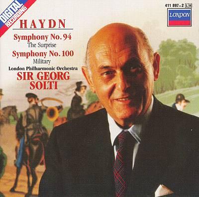 CD HAYDN SOLTI CSO Symphony 94 4118972 London Records 1984 Germany Classical Used