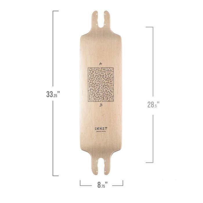 Planche - Skateboard - Deck Ab Maze 2.0 - Zenit