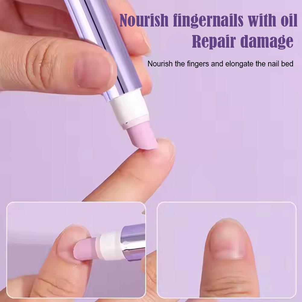 3.5ml Nail Care Pen Essence Oil Nourish Nail Cuticle Cleaning Nail Brighten Nail Remove Surface Skin Cuticle Care Pen Soft B4P1