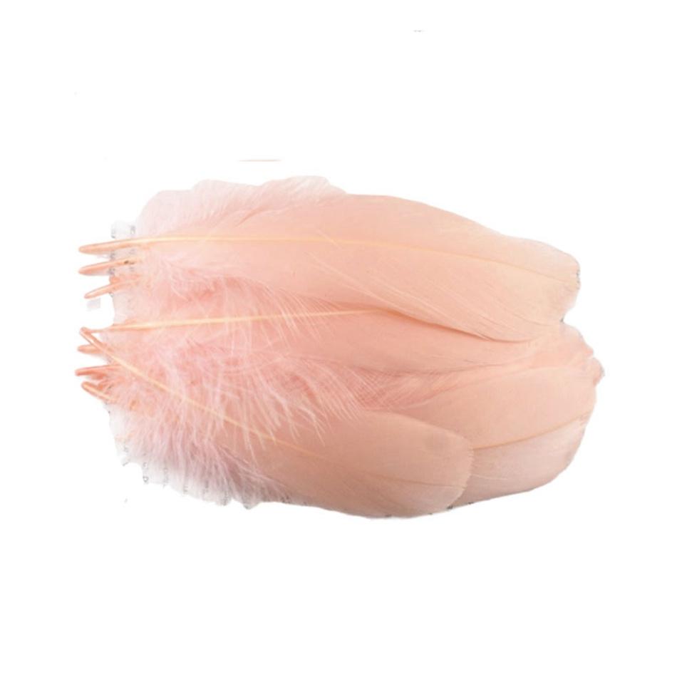 100 шт., натуральные гусиные перья, плюмы, белые перья для свадебной вечеринки, рождественские поделки, сделай сам, украшения, аксессуары для изготовления ювелирных изделий