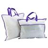 with Zipper Pillow Storage Bag Non-woven Tote Bag  for Storing Pillows and Blankets