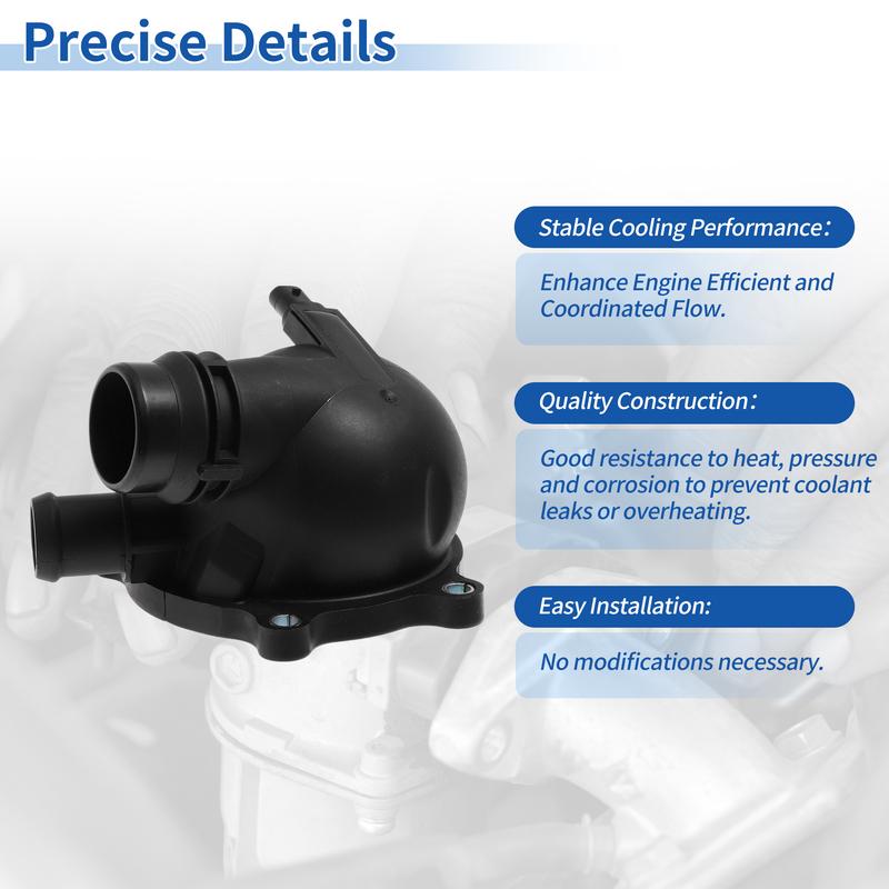 Корпус термостата в сборе X Autohaux 11537601158 для BMW X1 X5 X6 135i 335i 2011-2013