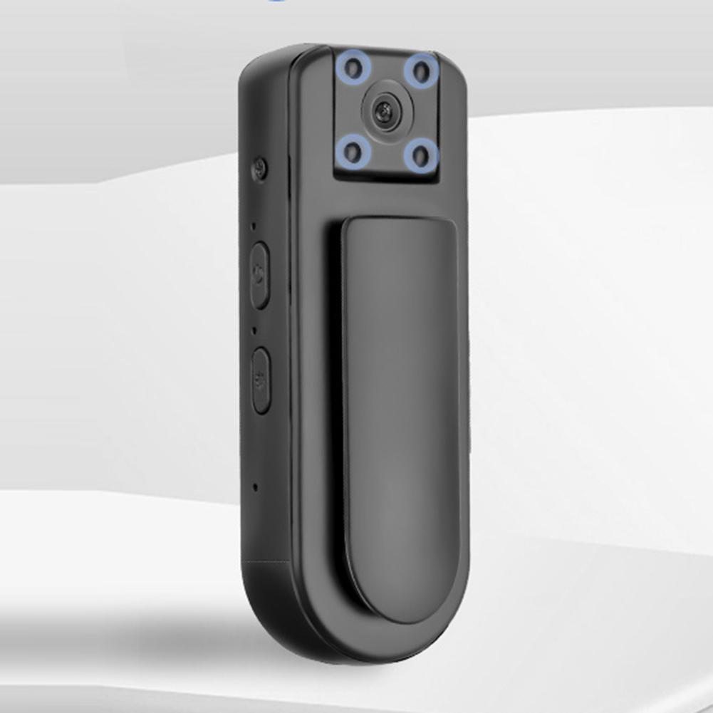 Мини-камера на тело HD 1080P с вращающимся на 180° объективом, WiFi, спортивная, для велосипеда, уличная, видеорегистратор, ночное видение, с записью аудио и видео
