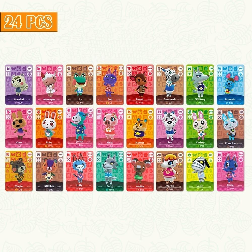 Animal Crossing Amiibo Card Set - 72 Cards In the New Horizons Series for Nintendo Switch and Switch Lite NFC Welcome Cards