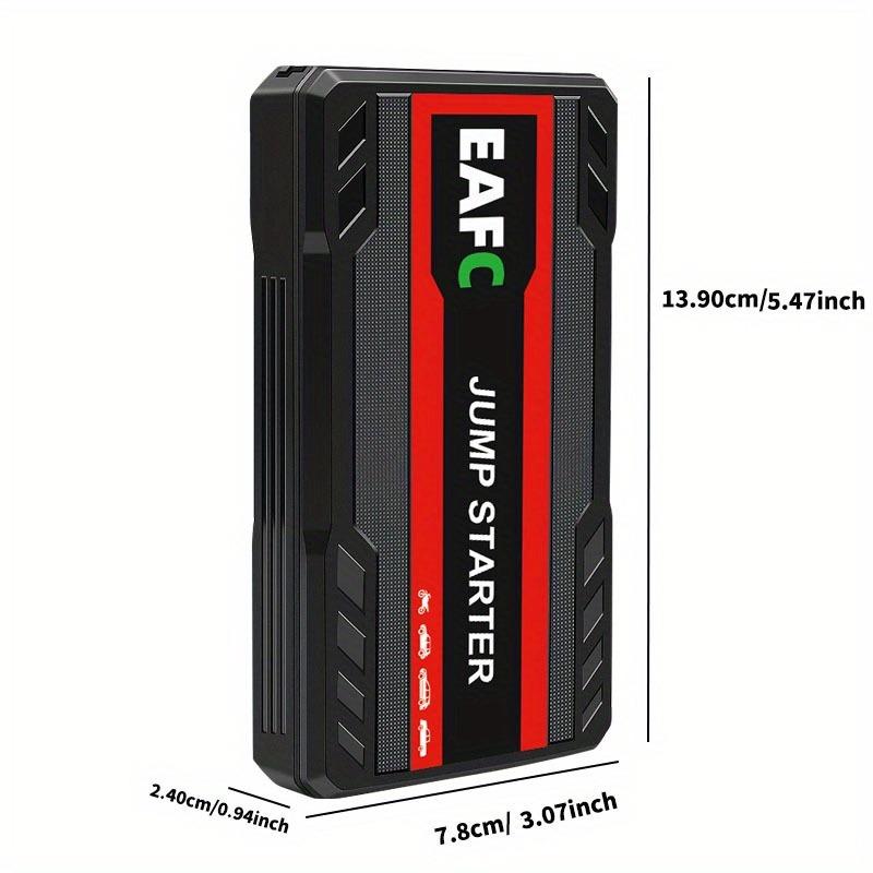 EAFC Портативный автомобильный пуско-зарядное устройство, Аварийный Power Bank, Мобильный источник питания - 12В Аварийный усилитель аккумулятора Зарядное устройство
