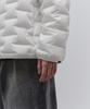 Musinsa Standard Brick Line Hooded Light Down Jacket [Off-White]