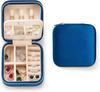 Simple ins Portable Jewelry Box Mini Jewelry Storage Box Blue