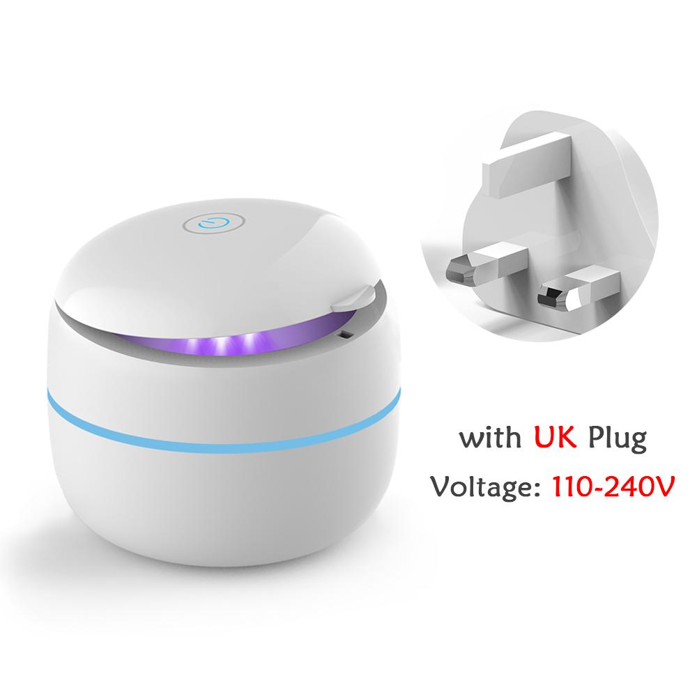 Ultrasonic UV Cleaner with Fan Mini Household Dental Pulsating Cleaning Kit for Jewelry False Teeth Dentistry Box Beauty Health