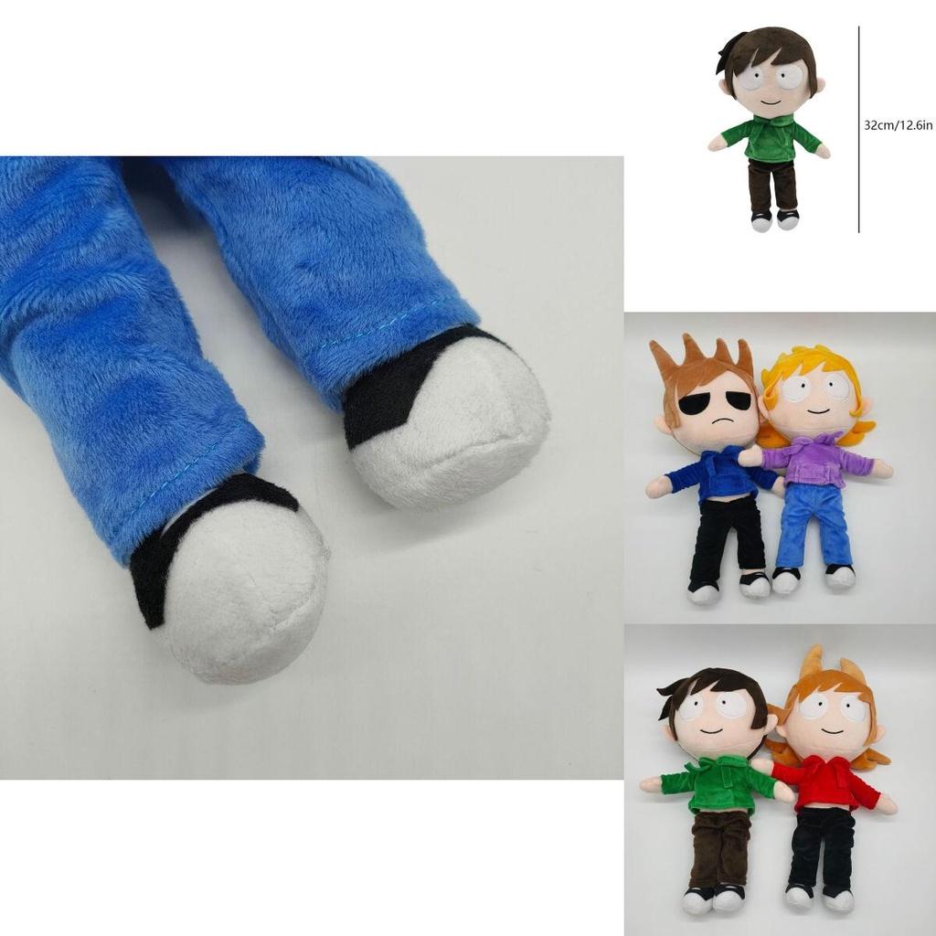 Adorable Eddsworld Plush Cartoon Doll Indoor Plush Toy Featuring Soft And Comfortable Fabric