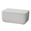 Marna Sheet Case with One Securely To Prevent Renewal Wet Tissue Case Wet Wipes Goodlock Container Gray Container W649GY (One-touch Open/close