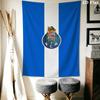 Porto logo Wall Hanging Printed Fabric Blanket Decorative Tapestries for Bedroom Living Room Home Decor