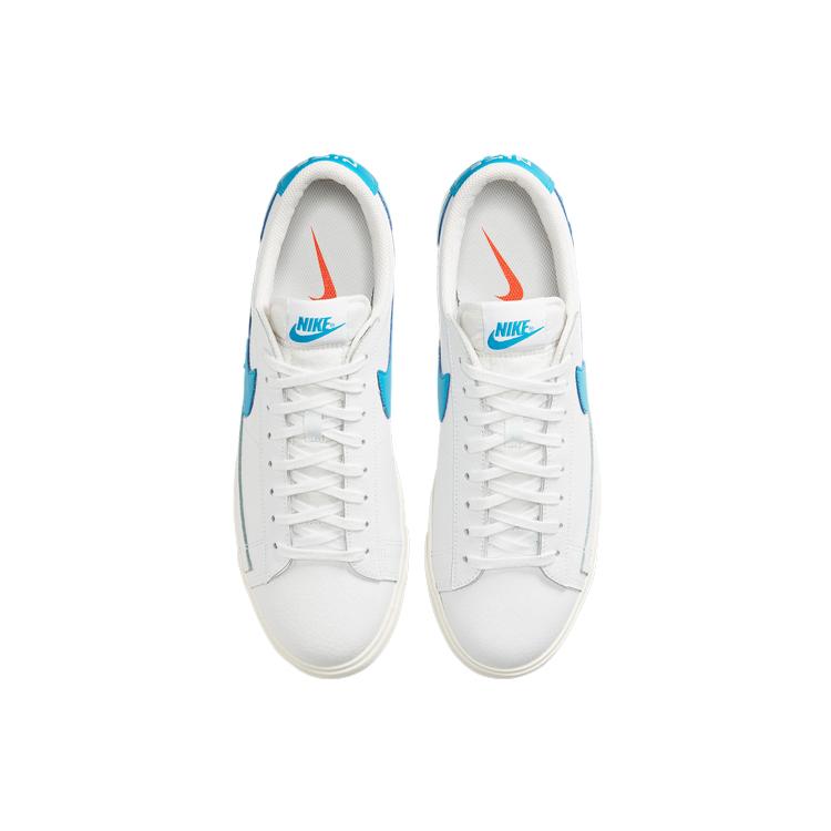 Nike Кроссовки Blazer Low Белый Лазерный Синий CI6377-104