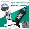 Plastic Electronic Digital Tire Tread Depth Gauge, 0-25mm Vernier Caliper