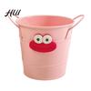 Desk Accessory Storage Metal Bucket Pencil Holder Funny Organizer for Office Home Stationery Large Capacity Boxes Pens Markers Rulers Tidy