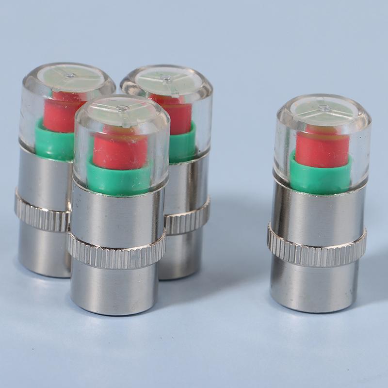 4 шт./компл. индикатор давления в шинах автомобиля, манометр для измерения давления в шинах, датчик контроля крышки клапана для внешнего обнаружения клапана