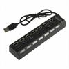 USB Hub 2.0 Multi USB Port 4/7 Ports Hub USB High Speed Hab with On/off Switch USB Splitters
