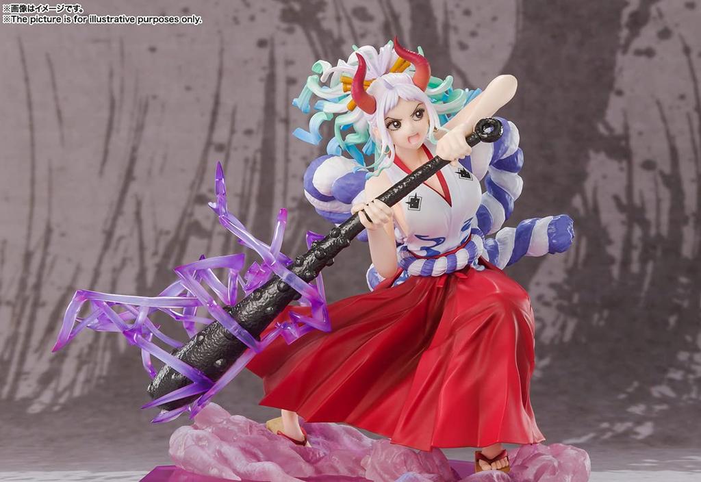 TAMASHII NATIONS Figuarts ZERO ONE PIECE Yamato Raimei Bagua 160mm ABS PVC Complete Figure BAS62135 [EXTRA BATTLE] - - Approx. & Pre-painted