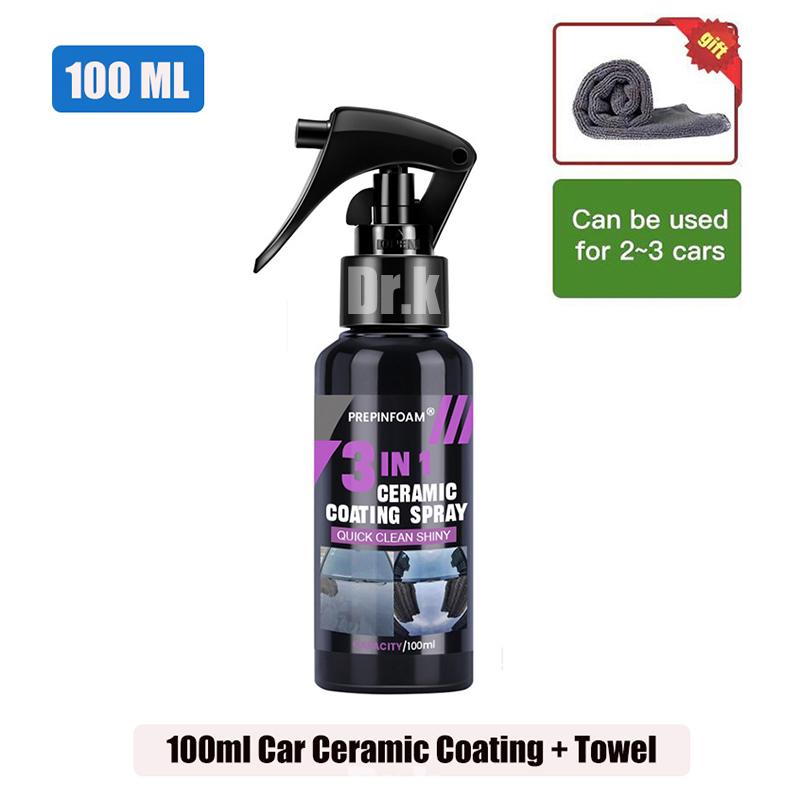 Керамическое покрытие для автомобиля Нанопокрытие для автомобиля Кристаллическое покрытие Жидкость Гидрофобное покрытие против царапин Покрытие для автомобильного воска Полировка автомобиля
