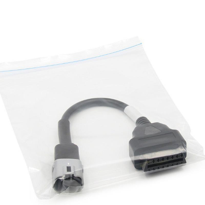 For Suzuki 6Pin To 16Pin OBDII Scanner Extension Cable Tool OBD2 Motorcycle Diagnostic Plug Adapter