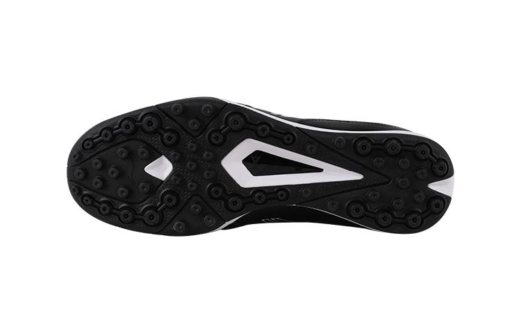 Мужские кроссовки Li-Ning Li Ning TF Turf Амортизирующие Скользкие Устойчивые к истиранию Футбольные бутсы Мужские Черные
