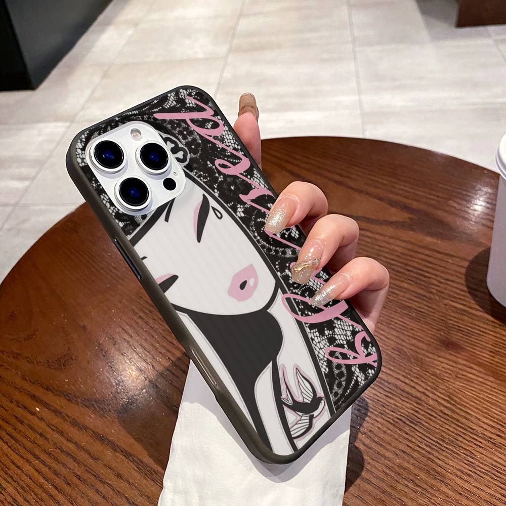 Модный бренд T-Tokidoki Для IPhone 17 16 15 14 13 12 11 Pro Max Plus Pro Прозрачный чехол для телефона Нескользящий корпус