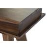 Table d'appoint - Sheesham - 135x40x76 cm - Bois massif - Style alpin - Couleur naturelle