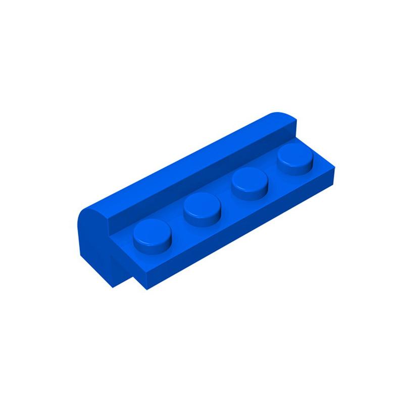 Нетоксичные Moc 10 шт. 6081 Наклонные изогнутые строительные блоки 2x4x1 1/3 с 4 углубленными штырьками Кирпичи Образовательные игрушки День рождения ребенка Подарок ребенку