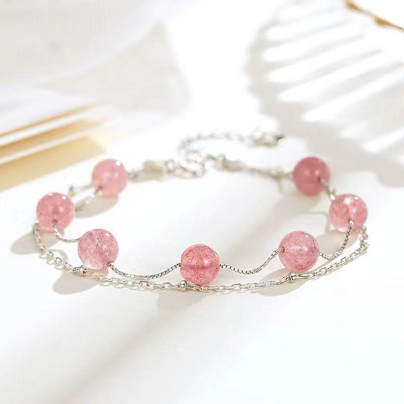 Macaron Cream Beaded Bracelet Sweet Love Star Bracelet Cute Niche Design Girlfriend Accessories