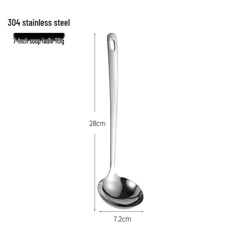 Набор slotted spoons (ложек с прорезями) из нержавеющей стали 304 с длинной ручкой