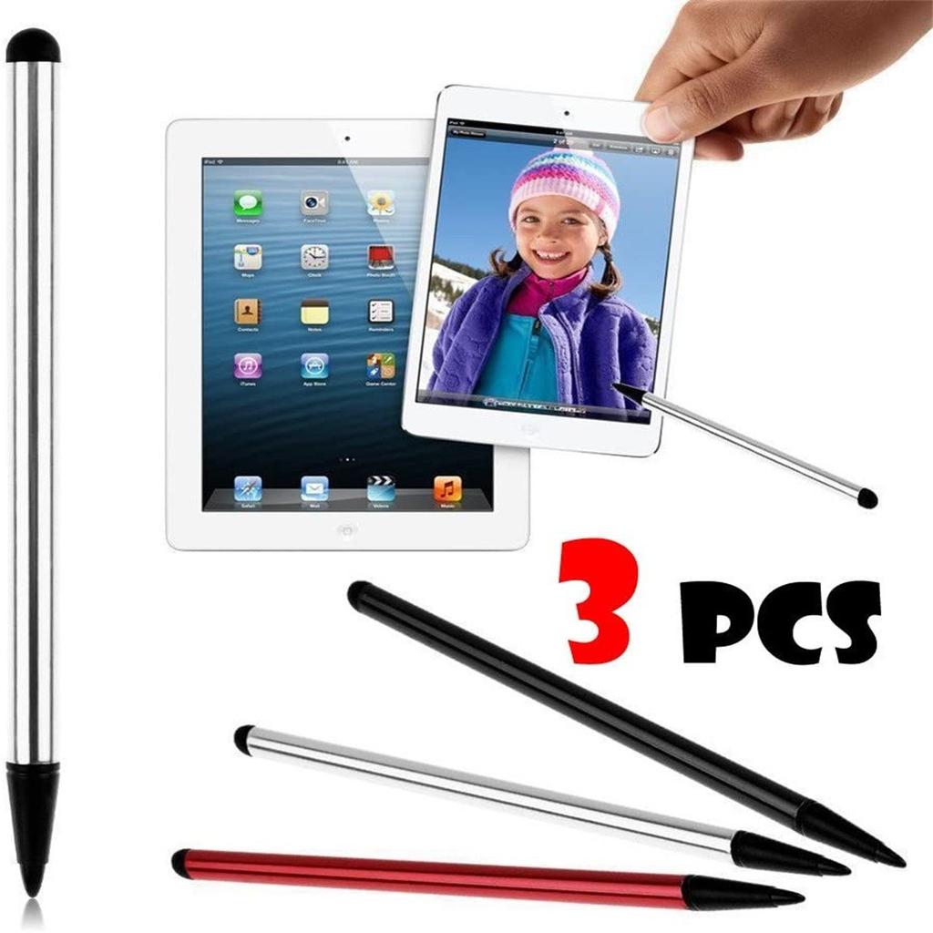 3PC Touch-Screen Pen Stylus Universal, 2 In 1 Touch-Screen Pen Fits For