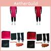 Red And Pink Stanbiet Cosplay Costume Set With Coat Pants Gloves Glasses And Wristbands